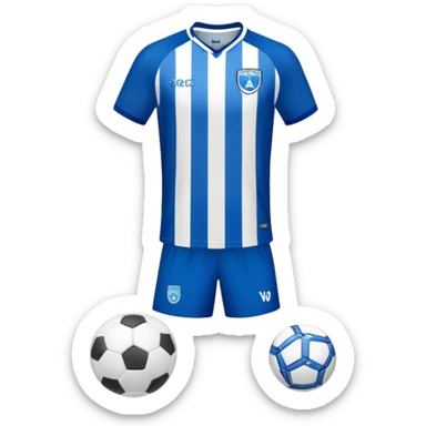 Sheffield Wednesday football kit sticker