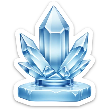 ice sculpture sticker