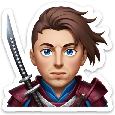 Resolute Samurai sticker