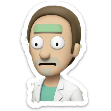 Rick and Morty  sticker