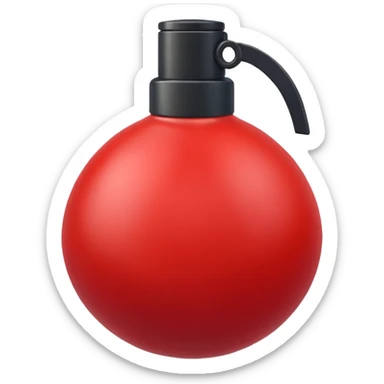i want to create an emoji of grenade fruit sticker