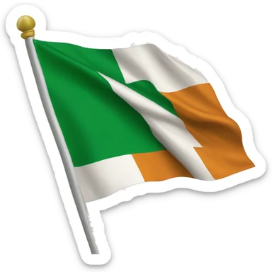 Northern Irish flag sticker