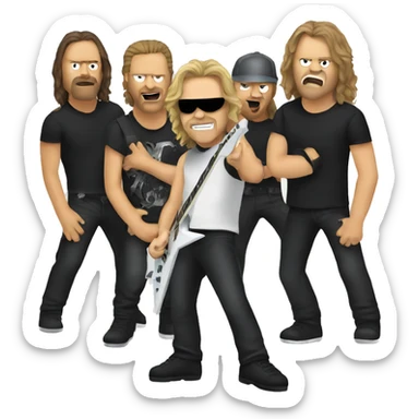Metallica  sticker