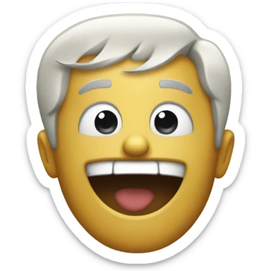 a drunk wasted emoji sticker