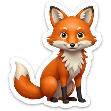 Foxy. sticker