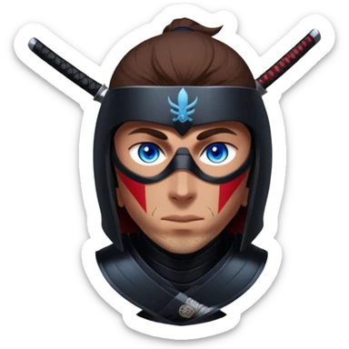 Shadow Samurai sticker