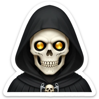 Grim Reaper gothic  sticker