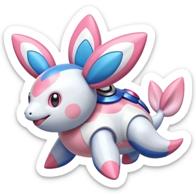 Palkia-Kyogre-Sylveon-Chansey-fusion sticker