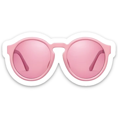 baby pink sunglasses sticker