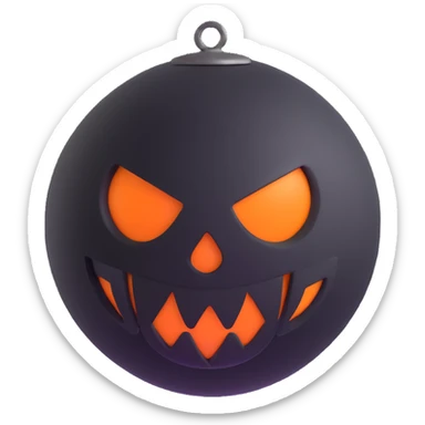 Chaos Orb currency from Path of Exile 2 sticker