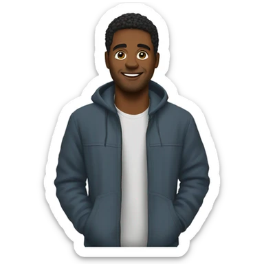 my boyfriend in chicago  sticker