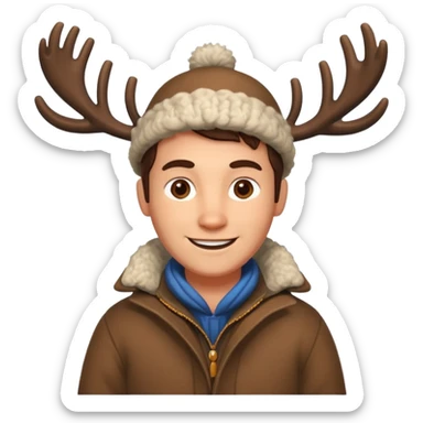 REINDEER HERDER sticker