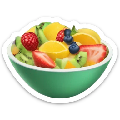 Fruit salad sticker