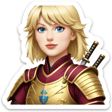 Samurai Leader sticker