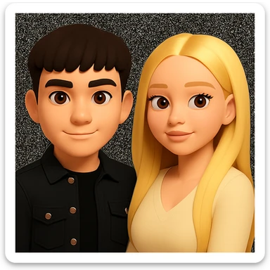 Make the upper body of the girl slightly more voluminous with very subtle and natural changes. Shift the girl slightly to the right. Preserve the original style and natural look of the image. sticker