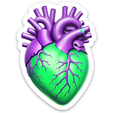 Toxic Heart
 sticker