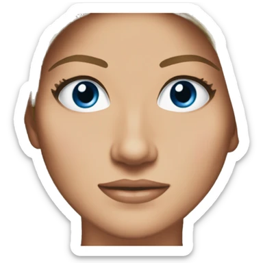 rachel green blue eyes sticker