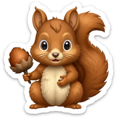 Şu çeken sincap sticker