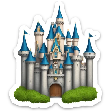 Disney world castle sticker