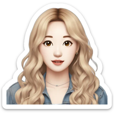 haerin singer newjeans kpop sticker