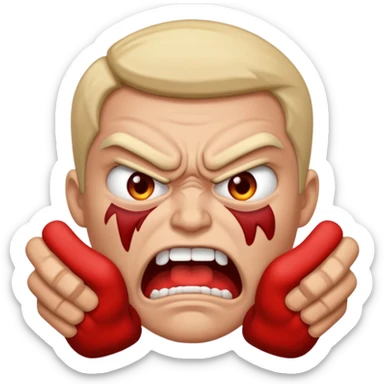 Bpd person crushing out  sticker