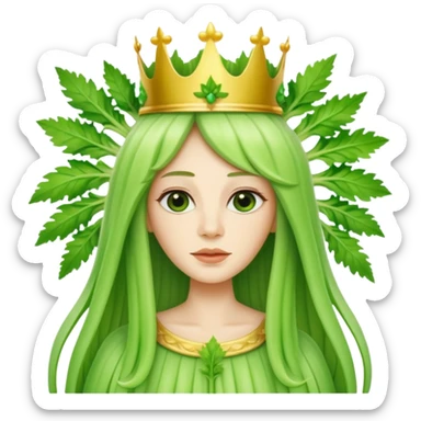 Celery queen  sticker