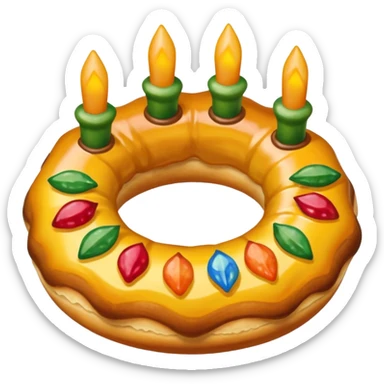 rosca de reyes sticker