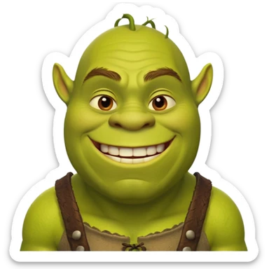DE SHREK sticker