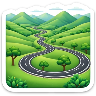 scenic drive sticker