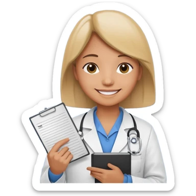 use the 3rd image, remove the face, and add some lines that would represent the text on the document sticker