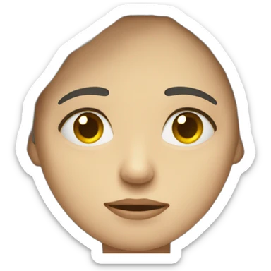 Triste de pleure sticker