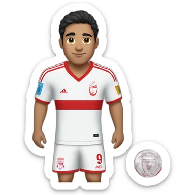 Darwin Nunez footballer Liverpool Uruguay sticker