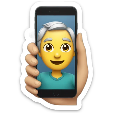 swiping the phone screen sticker