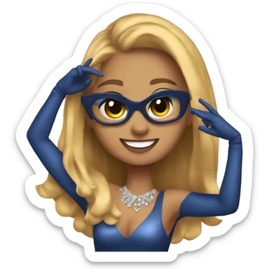 Heels dancer sticker