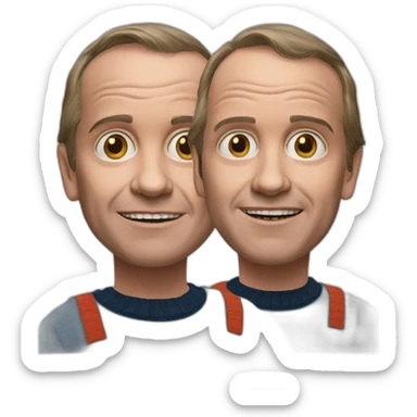 the twins from The Shining sticker