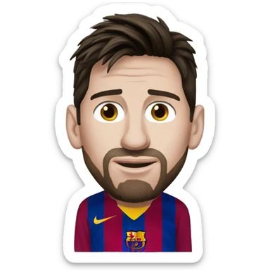 lionel messi sticker