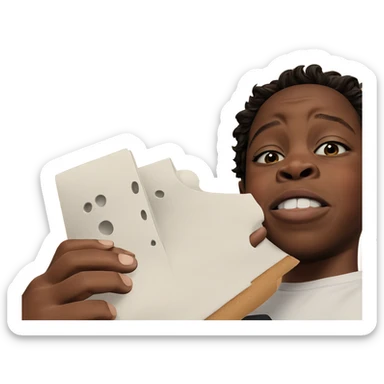 realistic meme of solo boy sticker