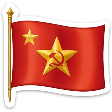 flag of the Soviet Union sticker