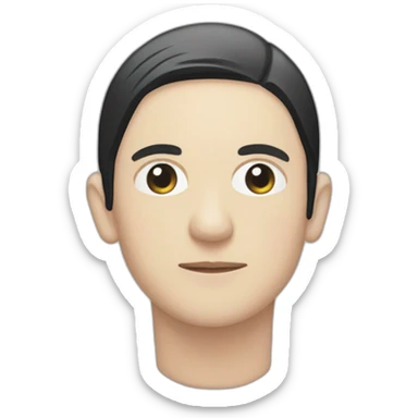 Brian molko placebo sticker