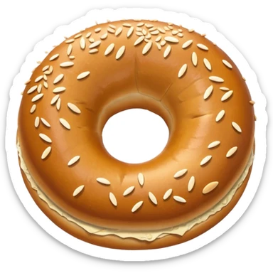 bagel emoji sticker
