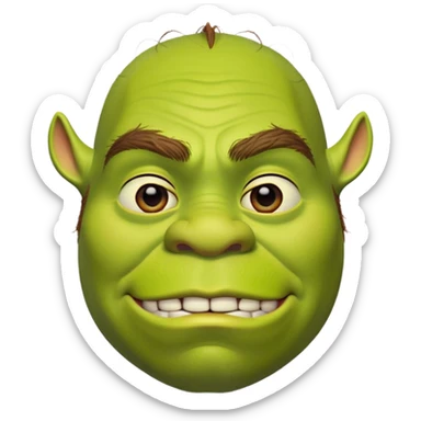 Shrek. Ayo, pee pee poo poo check! PEE PEE POO POO OO OOOOOHHHH PEE PEE POO POO (autotuned except for Shrek. Ayo, pee pee poo poo check! sticker