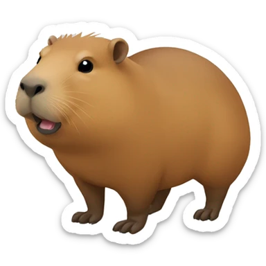 Capybara  sticker