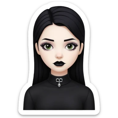 Goth Girl sticker