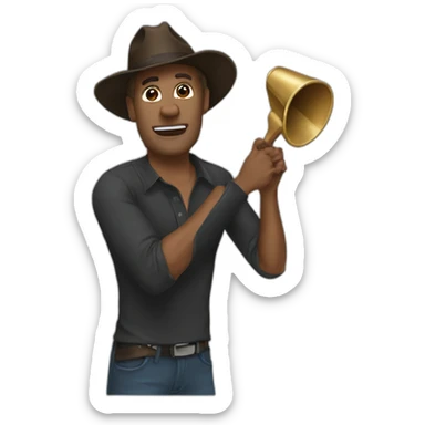 even more cowbell sticker