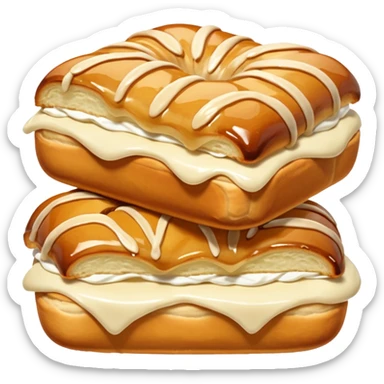 Almond Cream Danishes sticker