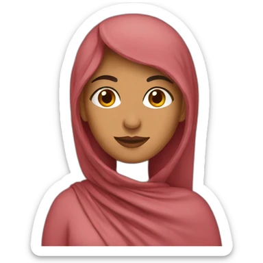 Tunisian woman sticker