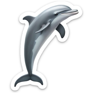 dolphin dab sticker
