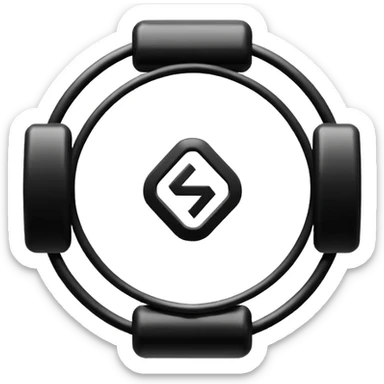 sigma gym logo sticker