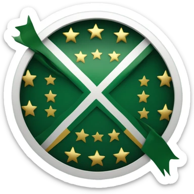 circassian flag sticker