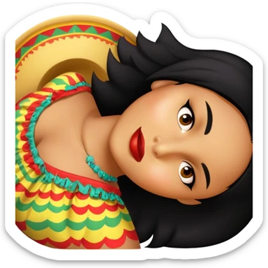 Vibrant Festival Singer sticker